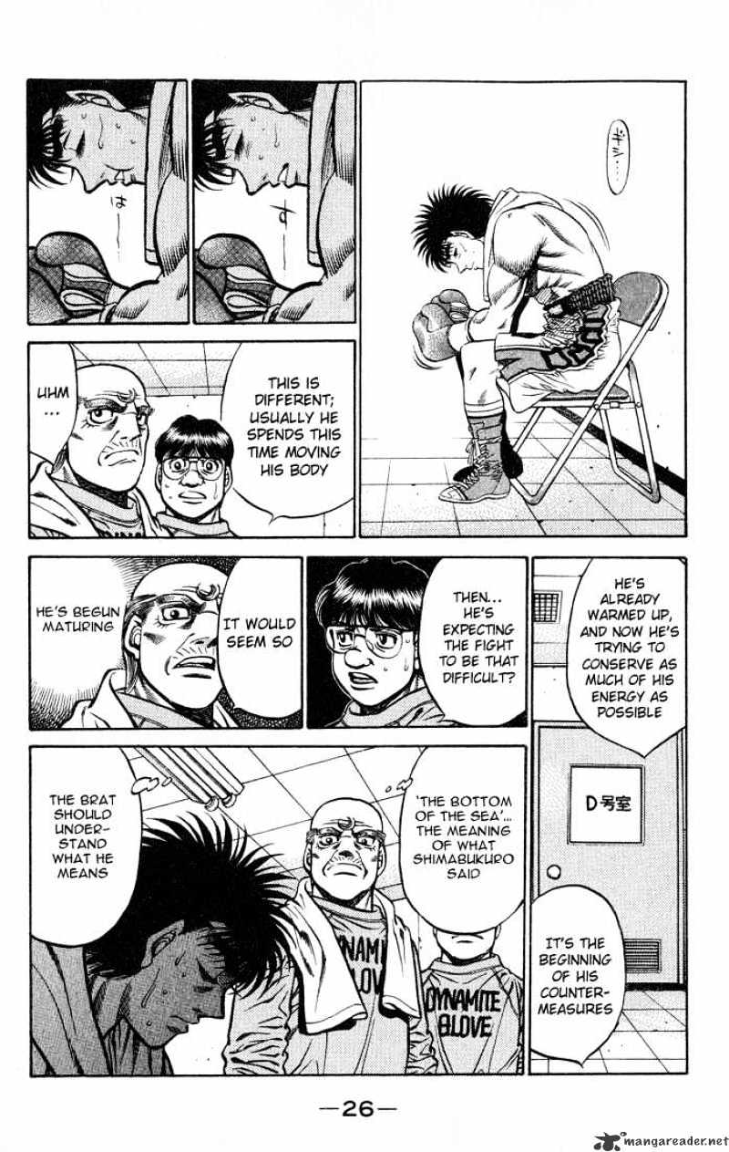 Hajime no Ippo: Fighting Spirit, Chapter 426 image 04